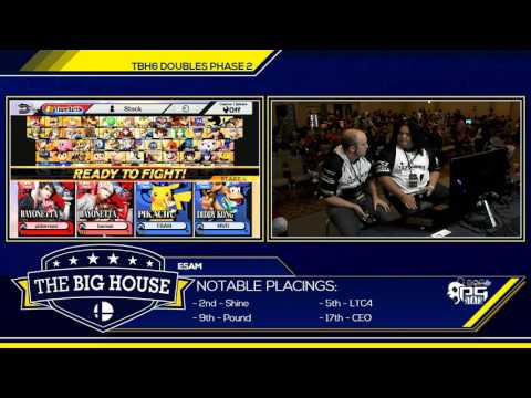 TBH6 Doubles  LOSERS QUALIFIER - Pink Fresh + Cpt. Zack vs ESAM + MVD - Wii U