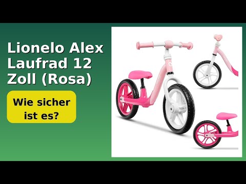 BEWERTUNG (2025): Lionelo Alex Laufrad 12 Zoll (Rosa). WESENTLICHE Einzelheiten