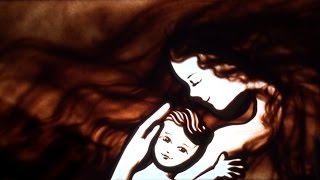 Sand Art by Ilana Yahav with Noa - Life is beautiful