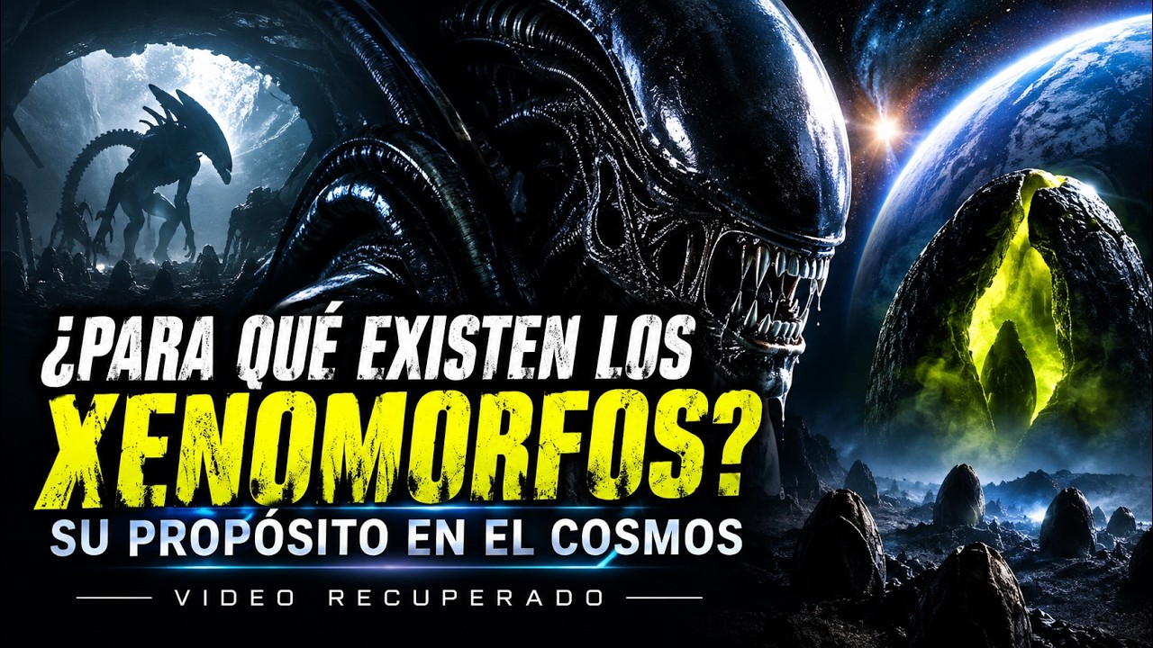 ¿PARA QUÉ EXISTEN LOS XENOMORFOS? SU PROPÓSITO EN EL COSMOS | VIDEO RECUPERADO