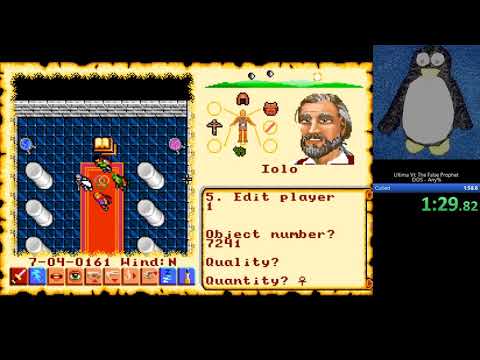 Ultima VI: The False Prophet (PC) - Any% - Speedrun - 1m56s