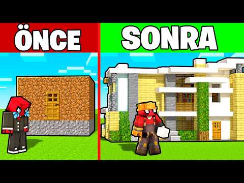 FERİTED EVLERİ YENİLEDİ - Minecraft