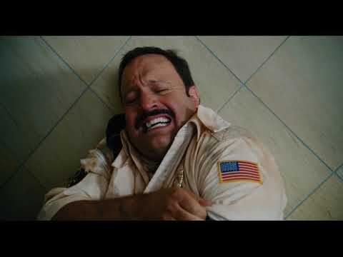 Paul Blart: Mall Cop 2009 official trailer still with Kevin James on a Segway