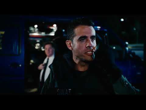 Action beat from the Paul Blart trailer as thieves take over the mall