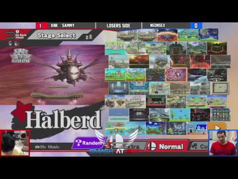 KnK| Lee (Marth) vs NeonSeX (Bayonetta) RTP 6-12-17