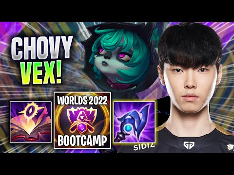 CHOVY IS SO GOOD WITH VEX! - GEN Chovy Plays Vex MID vs Leblanc! | Bootcamp 2022