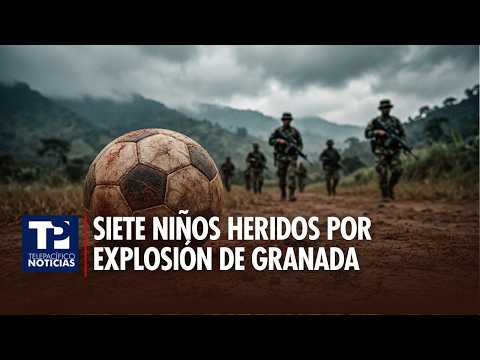 Siete niños heridos por explosión de granada en zona rural de Suárez, Cauca