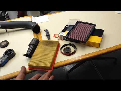 K&N Vs MotorCraft Vs Wix Air Filter Testing - Homemade Air Flow Bench Tester - Which Flows Best?!