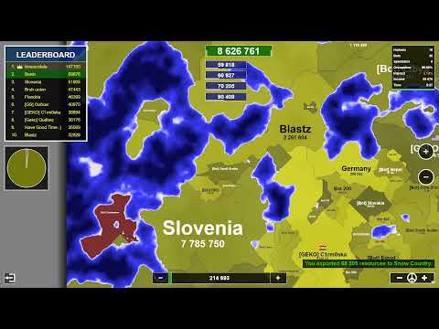 Winning Strategy Snow Map! Territory Games io - Territorial IO