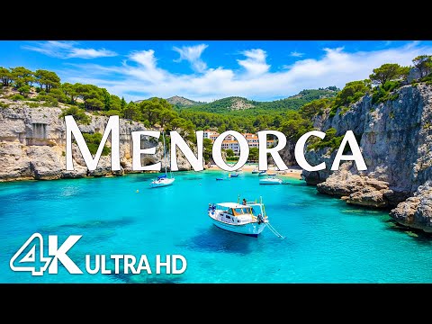 Menorca 4K – Pristine Beaches, Azure Bays & Mediterranean Island Paradise with relaxing Music