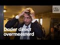 Baudet krijgt harde klap met paraplu