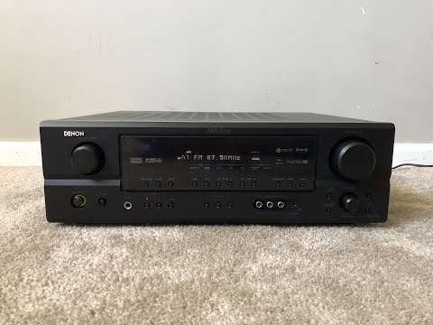 How to Factory Reset Denon AVR-1707 7.1 Home Theater Surround Receiver