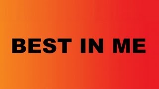 Scissor Sisters - Best in me (Lyric video)