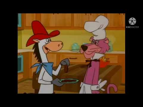 Quick Draw & Snagglepuss Start Fighting At Switch Hat