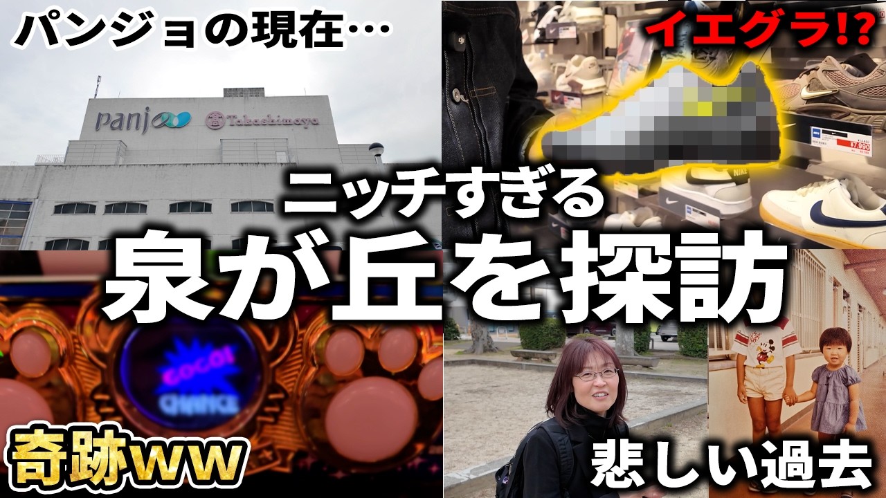 【街ブラ】大阪堺の泉が丘を街ブラしてたら奇跡の連発！【スニーカー】