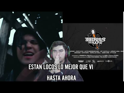 PARAGUAYO REACCIONA\\ ENFERMOS DEL RAP 2023 Y Flor de Rap La vida que me toca ft Aqua Vs, Punto40