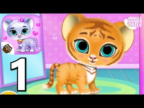 Baby Tiger Care: My Cute Virtual Pet - Gameplay Part 1 (iOS Android) - YouTube