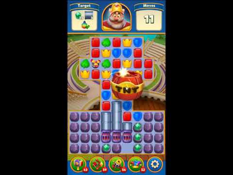 Royal Match Level 1251 - NO BOOSTERS GAMEPLAY 👑 | SKILLGAMING ✔️