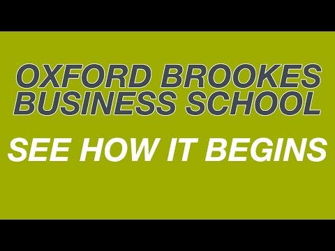 A day in a life | Oxford Brookes Business School