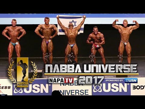 NABBA Mr Universe 2017 - Junior Posedown & Winners