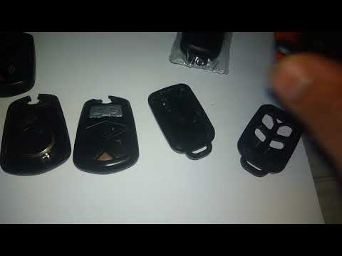 Troca de Carcaça Controle de alarme PX60 Chevrolet por PX40 Positron