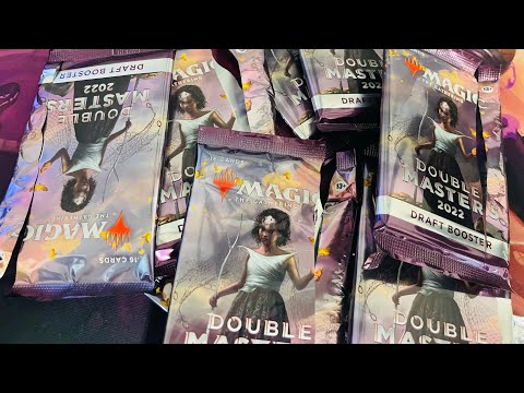 Double masters 2022 booster box opening #mtg