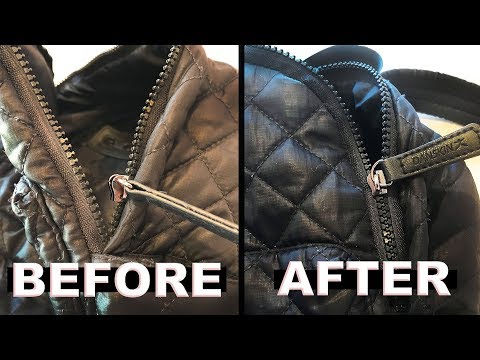 Quick Fix for a Broken Separated Zipper