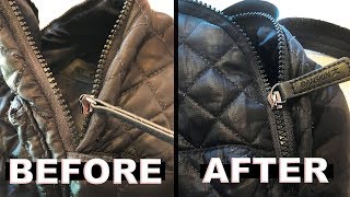 Zipper Repair | Quick Fix for a Broken Separated Zipper