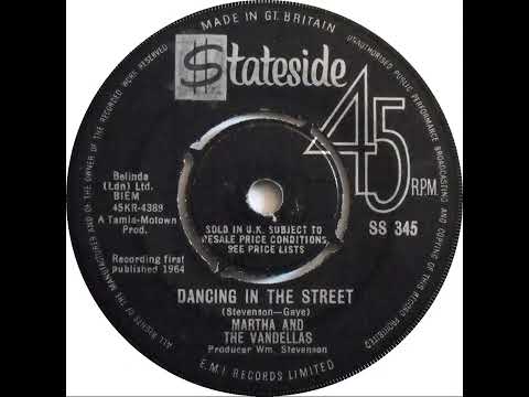 UK New Entry 1964 (227) Martha & The Vandellas - Dancing In The Street