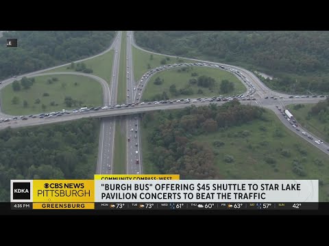Community Compass: 'Burgh Bus' offering $45 shuttle to Pavilion at Star Lake concerts to beat the tr