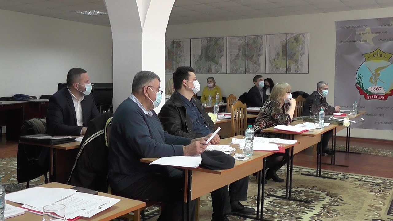 VIDEO: Ședința Consiliului comunei Stăuceni, 5 martie 2021