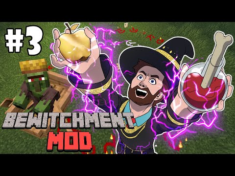 Witchdoctor Rituals | Minecraft Bewitchment Mod | Hardcore Ep. 3