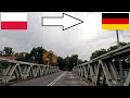 Poland Germany Crossing The Border By Car