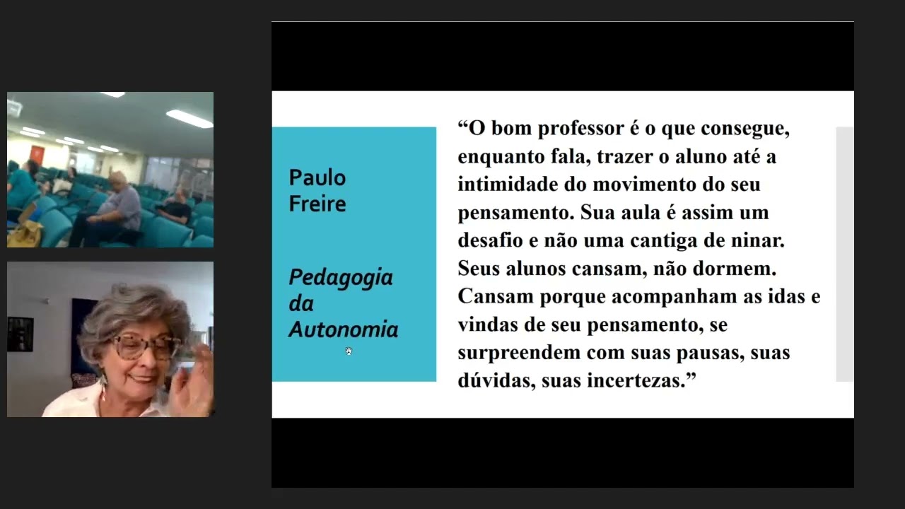 Palestra Profa. Dra. Maria Isabel de Almeida (USP) no III Encontro de Docência Universitária