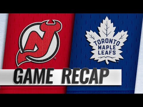 Six different Maple Leafs score in rout of Devils