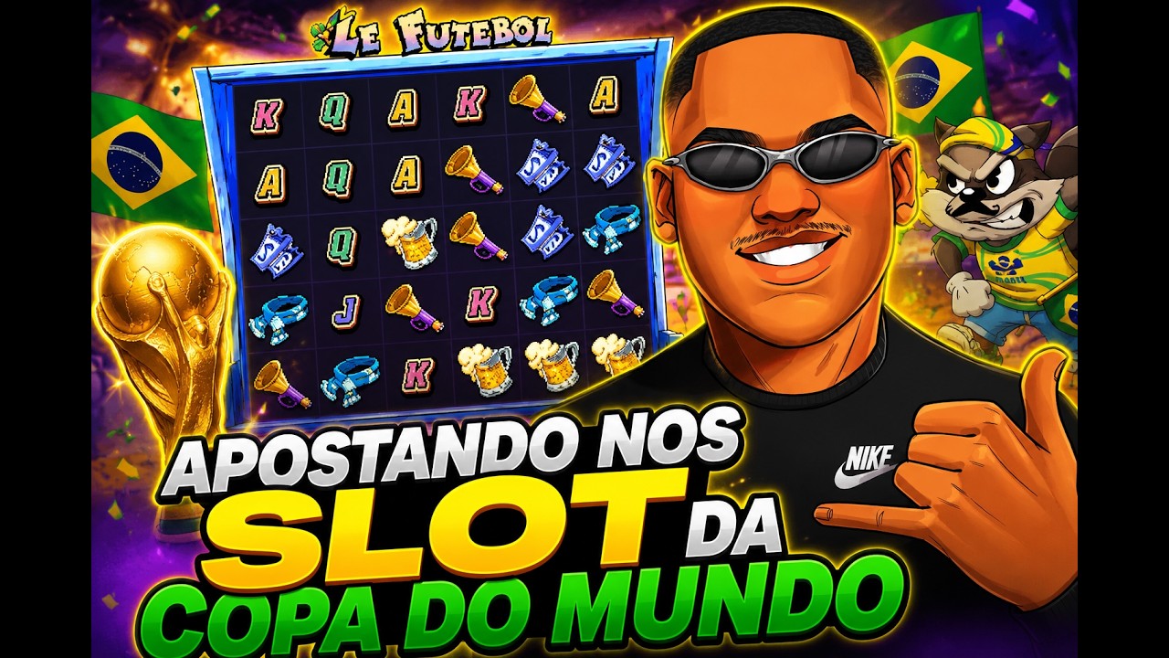 APOSTANDO NOS SLOT DA COPA DO MUNDO (LE FUTEBOL)