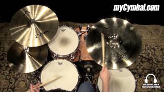 Video thumbnail for Zildjian 21" A Sweet Ride Cymbal - Brilliant (A20079-1052114W) by Memphis Drum Shop