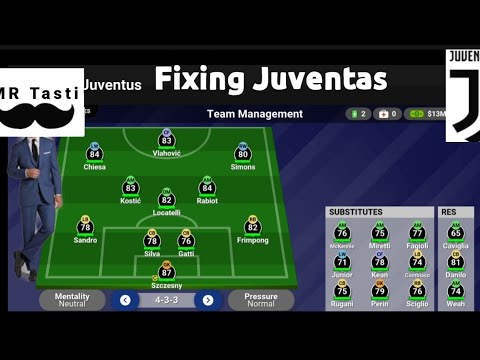 fixing Juventus In WSC | part 1