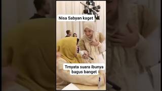 Download lagu Suaranya bikin Nissa sabyan terkejut, pengajian. mp3 Download lagu Suaranya bikin Nissa sabyan terkejut, pengajian. mp3
