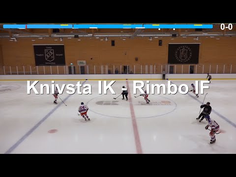 Ishockey Knivsta IK - Rimbo IF - 10 nov 2023. Hela matchen!