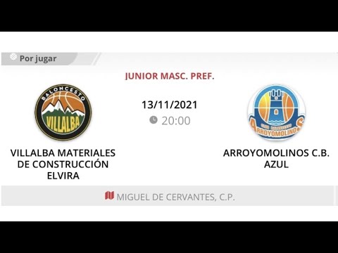 Junior masc D VILLALBA MATERIALES DE CONSTRUCCION ELVIRA - ARROYOMOLINOS