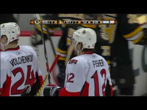Fisher goal vs Bruins (04/07/09)