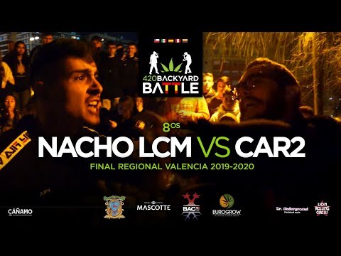 NACHO LCM vs CAR2. 8os. Final Regional Valencia 2020. 420 Backyard Battle
