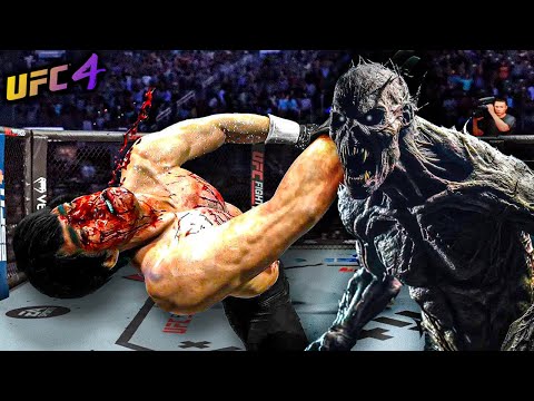 Bruce Lee vs. Black Devil (EA sports UFC 4)