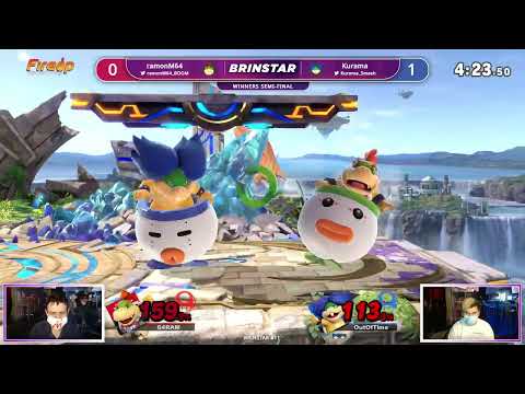 ramonM64 (Bowser Jr.) vs Kurama (Cloud, Bowser Jr., Captain Falcon, R.O.B.) - Brinstar #11 Winners S