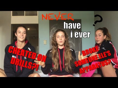 NEVER HAVE I EVER- RHYTHMIC GYMNASTICS EDTION: Ft. Laura Halford & Gemma Frizelle