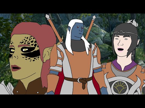 Baldur's Gate 3 But You're A Drow