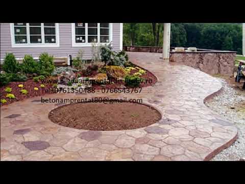 Beton Amprentat Gura Motrului - Mehedinti Tel.0761350488 -0766543767