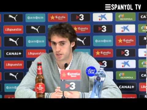 Roda de premsa de Raúl Baena