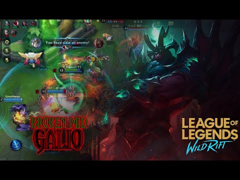 GALIO CARRY | 14 KILL GAMEPLAY VS GRAVES MID | GRANDMASTER